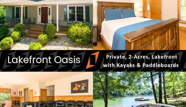 Lakefront Oasis~$375 Free Activities Daily